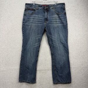 Vintage Diesel Jeans Mens 40x30 Blue Denim Pants RR55 Basic Straight S90s Y2K